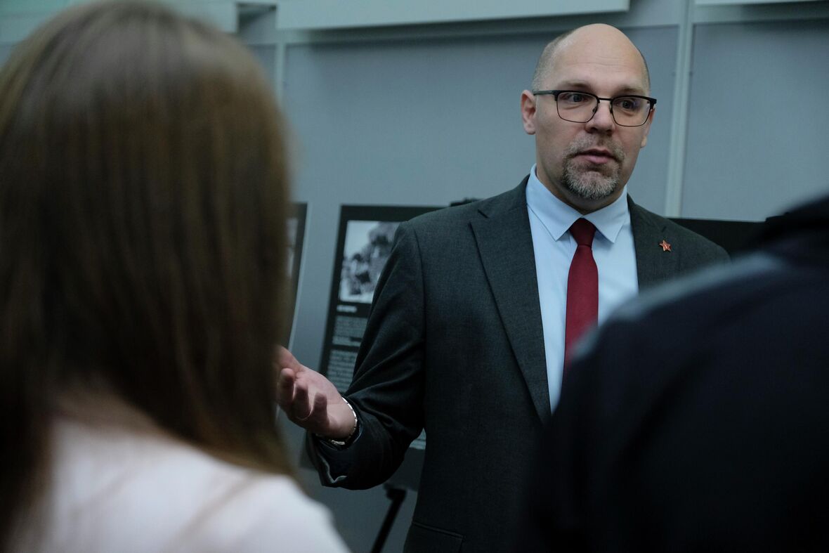 Директор музея-заповедника "Сталинградская битва" Тимофей Юрченко - «Россия сегодня», 1180, 18.11.2025