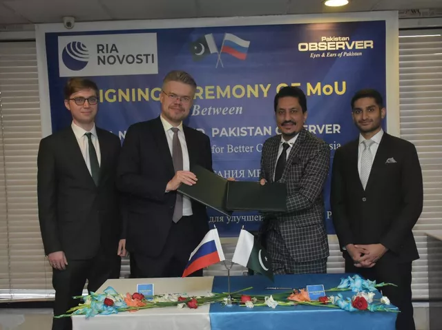 РИА Новости и Pakistan Observer заключили соглашение о сотрудничестве - «Россия сегодня», 640, 28.11.2025