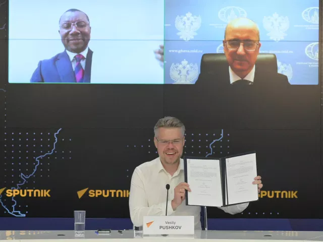 Sputnik подписал меморандум о сотрудничестве с информационным агентством Ганы - «Россия сегодня», 640, 10.08.2026